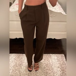 Mocha brown aritiza effortless pants.. never worn